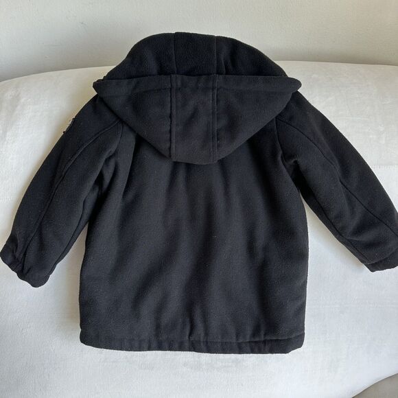 Ixtreme Outfitters Winter Parka Jacket Wool Blend Jacket Boys Size 3T Black - Picture 7 of 7
